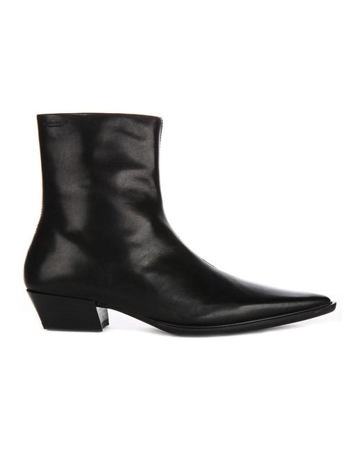 Vagabond Black Cowboy Boots