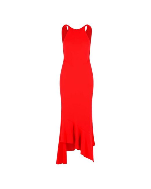ANDAMANE Red Midi Dresses
