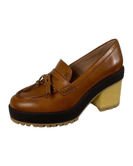 Hogan Brown Pumps