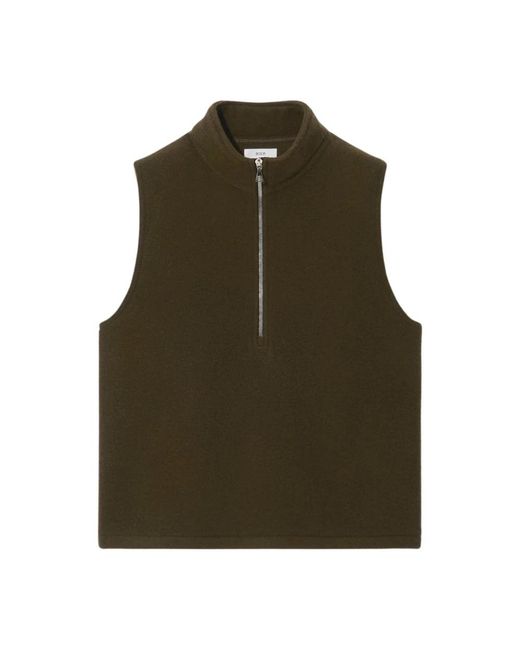 Rier Green Sleeveless Knitwear for men