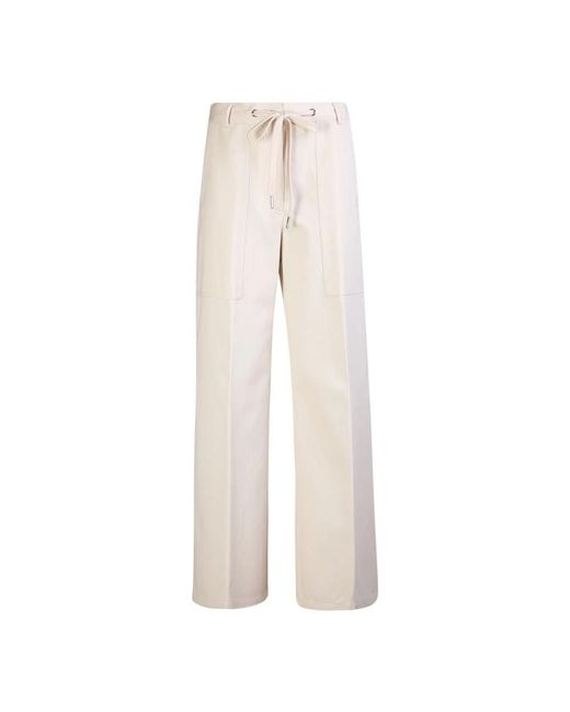 Moncler Natural Wide Trousers