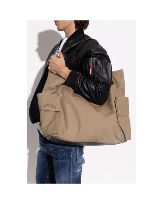 Tote Bags di DSquared² in Brown da Uomo