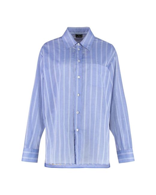 Etro Shirts in het Blue