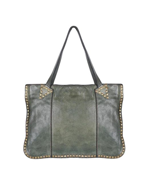 Campomaggi Gray Tote Bags