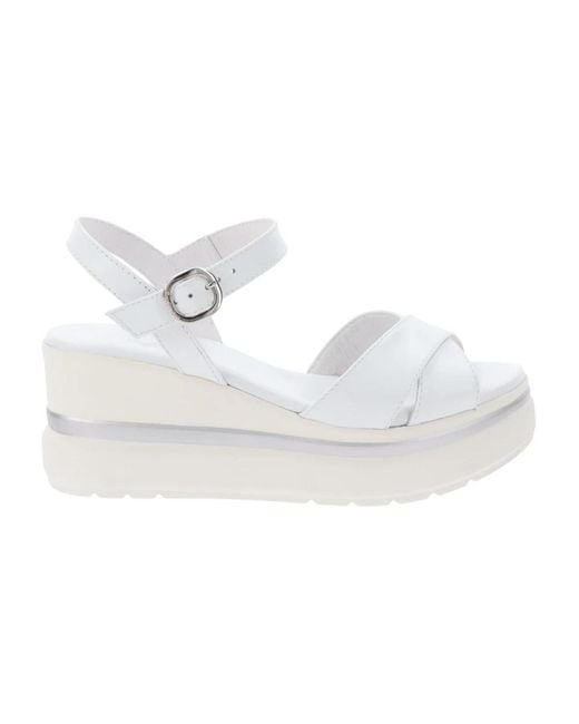 Nero Giardini White Wedges