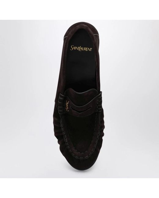 Saint Laurent Black Loafers