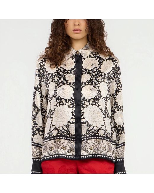 Roberto Cavalli Gray Shirts