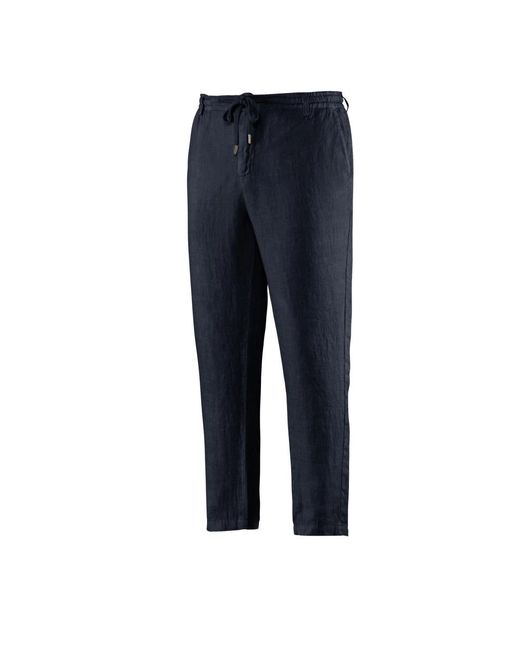 Bomboogie Blue Slim-Fit Trousers for men