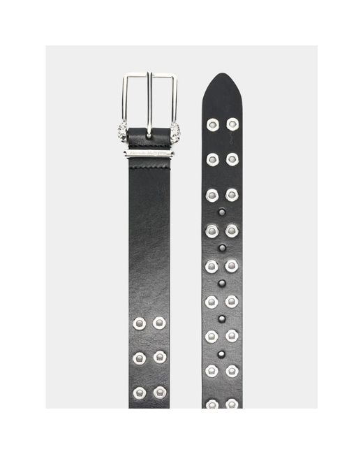 McQueen Black Belts for men