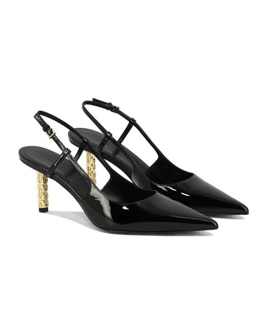 Givenchy Black G cube lederpumps