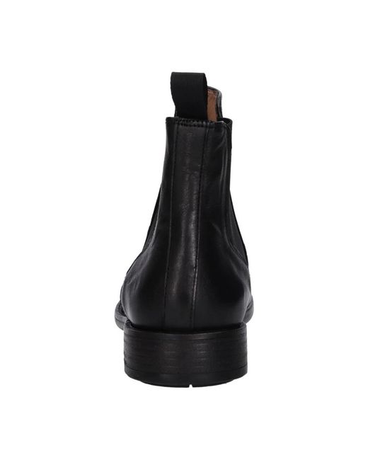 Marechiaro 1962 Black Chelsea Boots for men