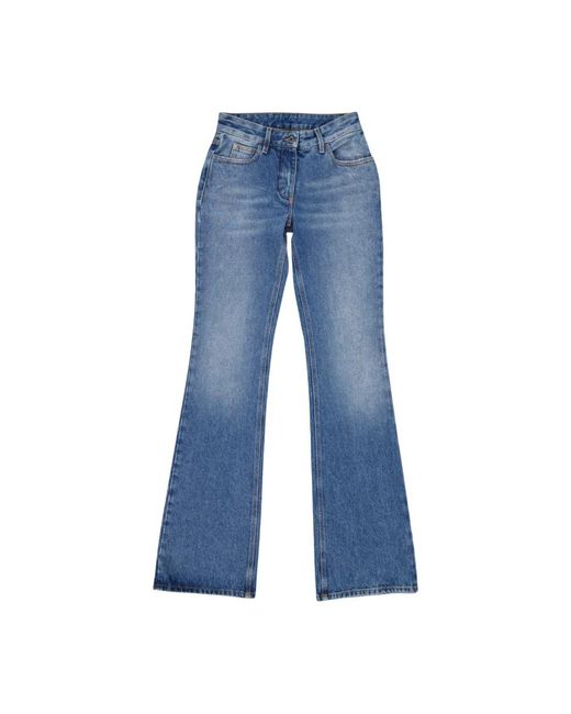 Wide Jeans di Off-White c/o Virgil Abloh in Blue