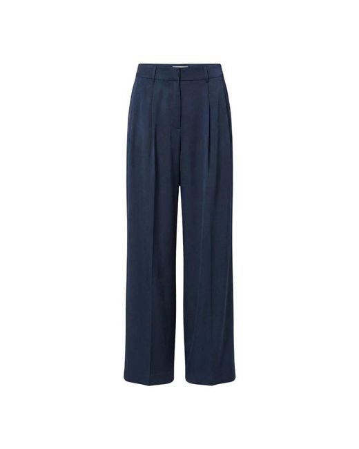 Michael Kors Blue Wide Trousers