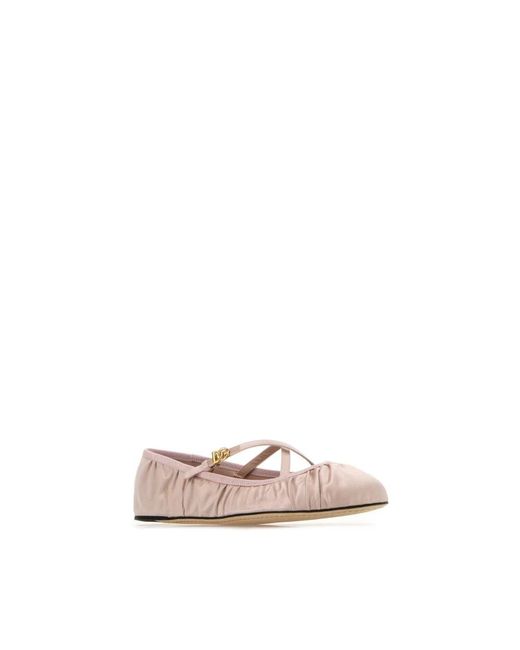 Dolce & Gabbana Pink Ballerinas
