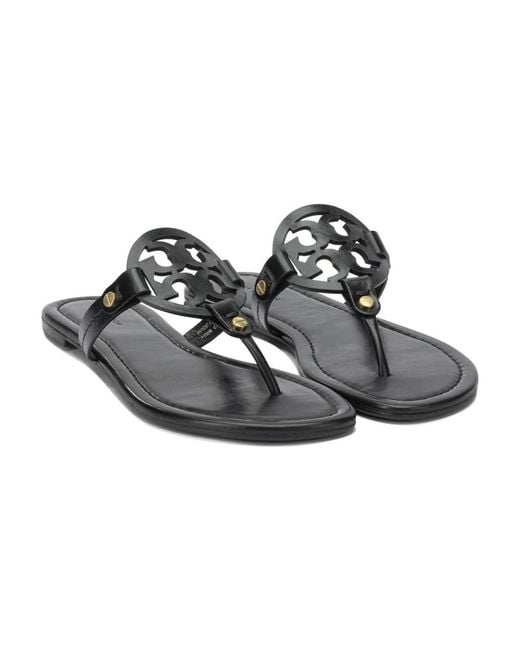 Flip Flops Tory Burch en coloris Black