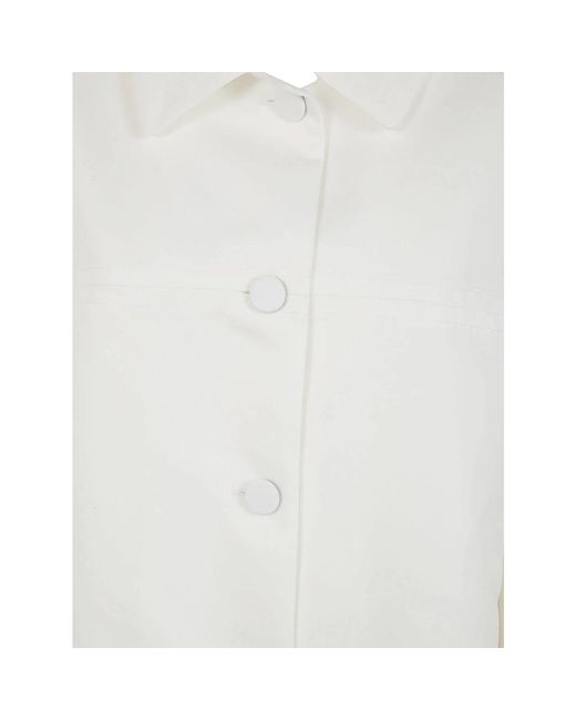Coats > single-breasted coats N°21 en coloris White