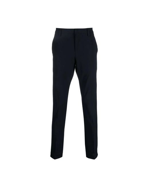 Dondup Blue Slim-Fit Trousers for men