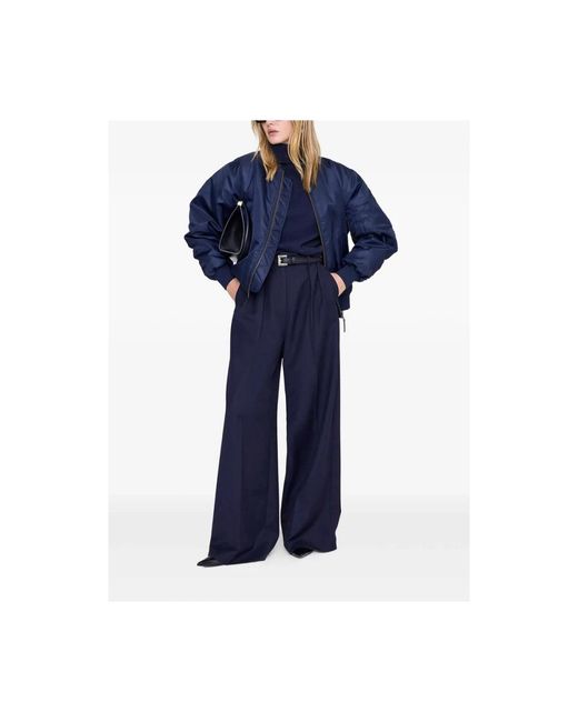 Anine Bing Blue Bomber Jackets