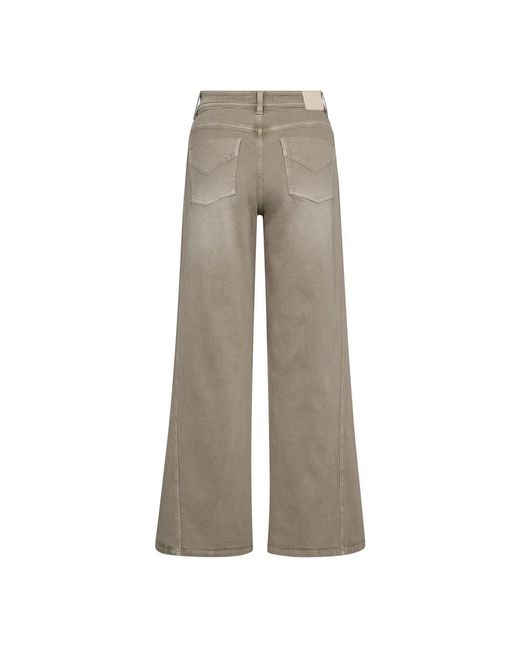 Mos Mosh Gray Wide Jeans