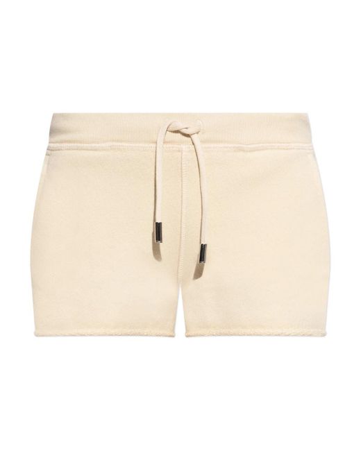 DSquared² Korte Broeken ,Katoen Shorts Capsule Summer Lovers in het Natural