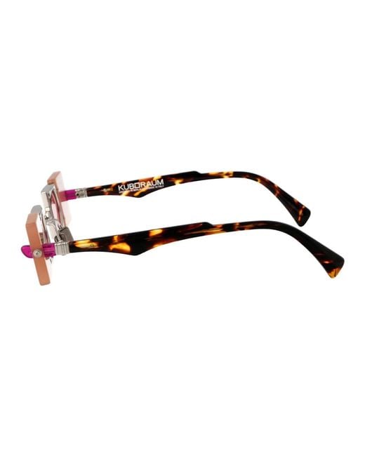 Kuboraum Pink Stylische sonnenbrille maske q50