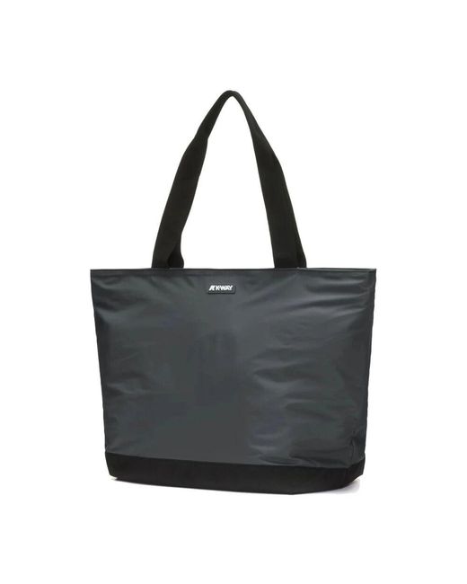 K-Way Black Wasserdichte Stadttasche