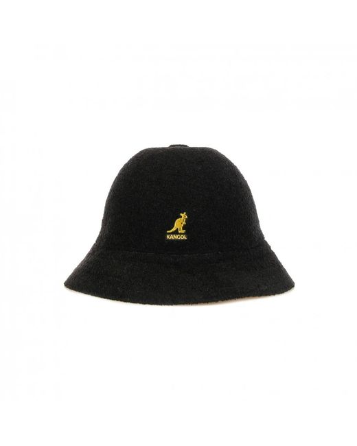Kangol Black Hats for men