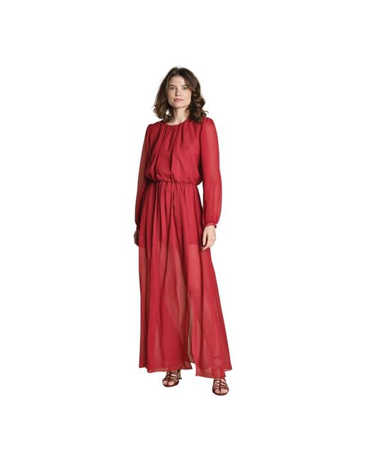 Crida Milano Red Maxi Dresses