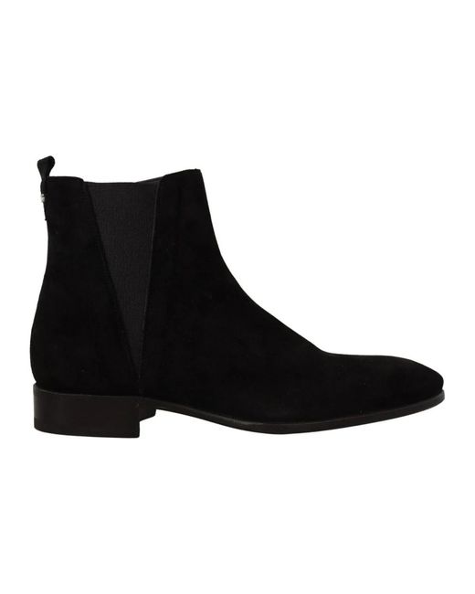 Suede Chelsea Boots Dolce & Gabbana pour homme en coloris Black