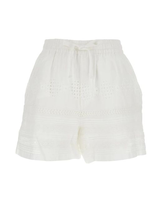 Short Shorts Isabel Marant de color White