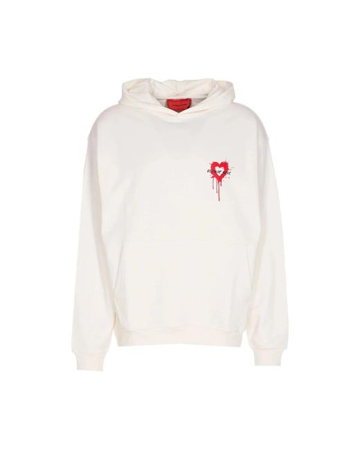 Vision Of Super Hoodies in het White voor heren