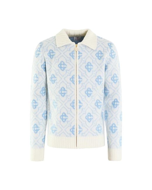 Casablanca Cardigans in het Blue voor heren