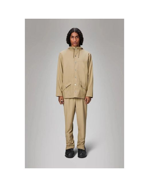 Rains Jacket in het Natural voor heren