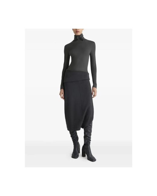 Long Sleeve Tops Lemaire en coloris Black