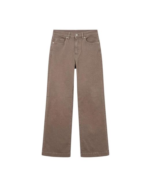 Nine:inthe:morning Brown Wide Jeans