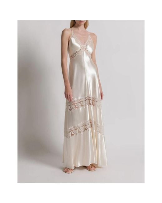 Alberta Ferretti White Gowns