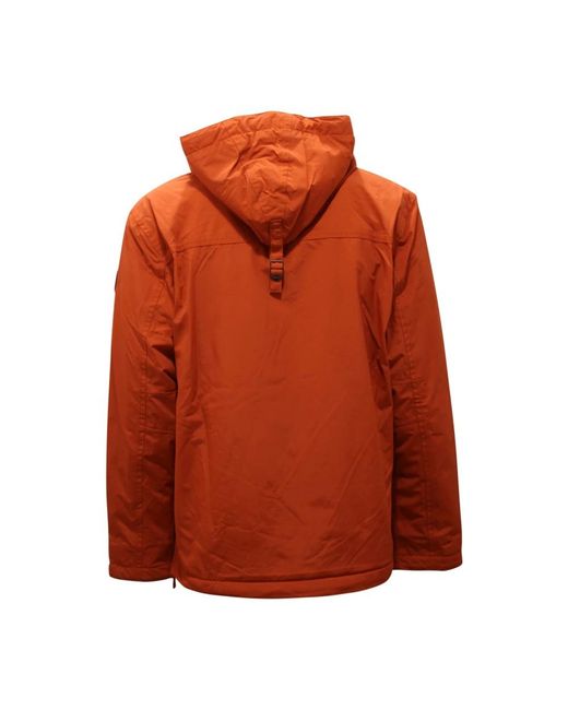 Winter Jackets Napapijri de hombre de color Orange