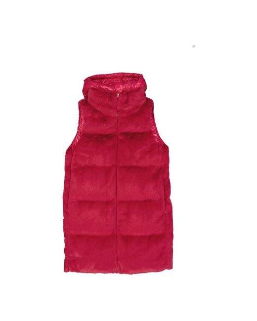 Vests Herno en coloris Red
