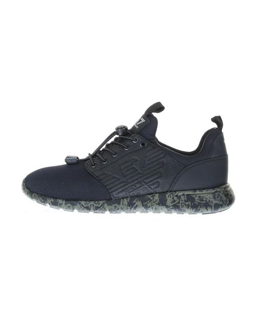 EA7 Blue Sneakers for men