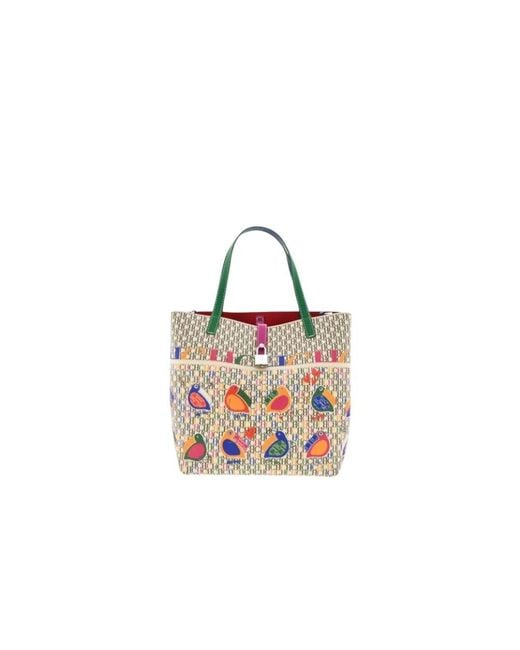 Carolina Herrera Multicolor Tote Bags