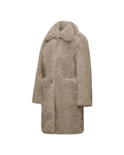 Single-Breasted Coats Bomboogie de color Natural