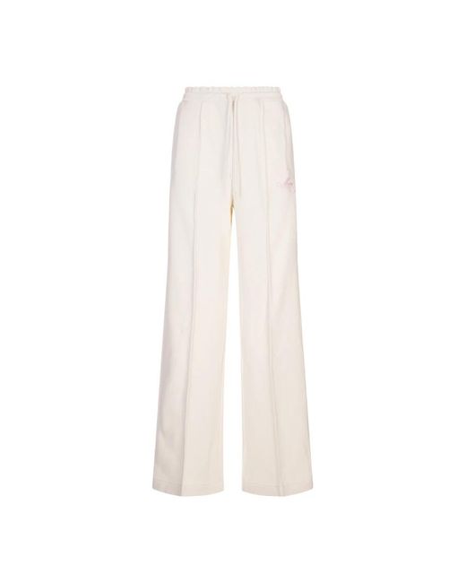 MSGM Wide Trousers in het White