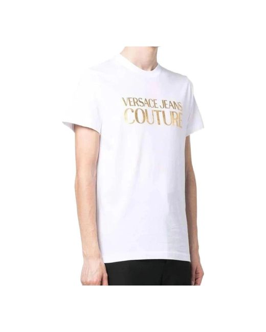 Versace Jeans Couture White T-Shirts for men