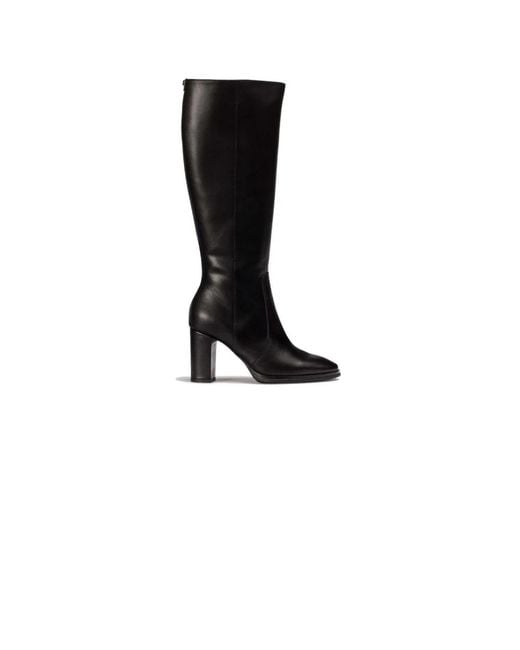 Wonders Heeled Boots in het Black