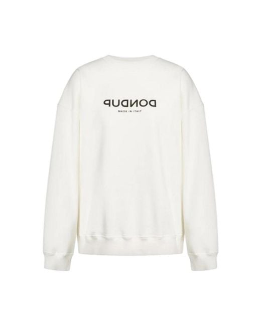 Dondup White Sweatshirts