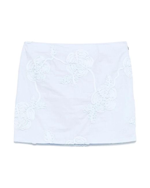 ROTATE BIRGER CHRISTENSEN White Short Skirts