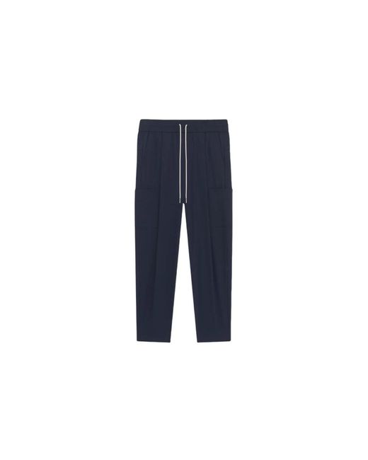 Drole de Monsieur Blue Straight Trousers for men