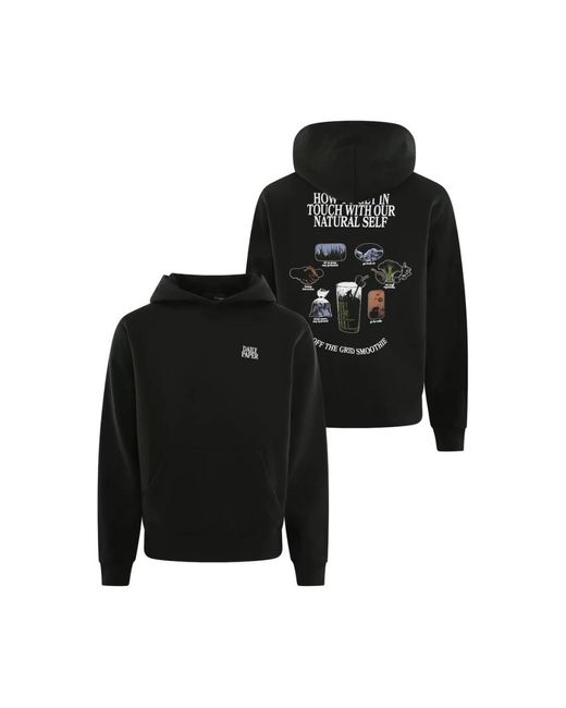 Hoodies Daily Paper pour homme en coloris Black
