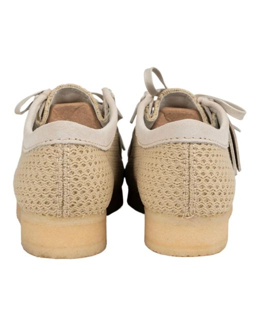 Shoes > flats > laced shoes Clarks pour homme en coloris White