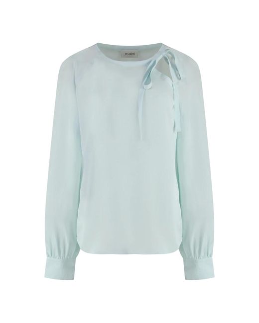 Blouses di St. John in Blue